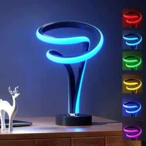 Modern Spiral RGB Table Lamp