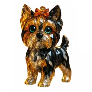 Animal Sculptures Cat/Dog Figurines Resin Collectible
